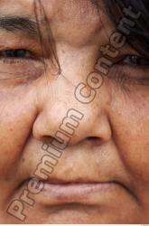Face Head Woman White Chubby Overweight Street photo references